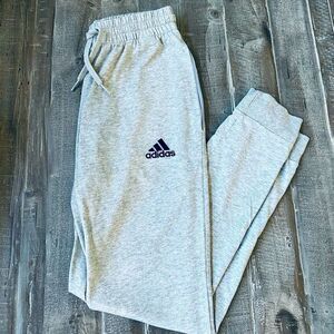 Adidas Heather Gray Active Lounge Sweatpants XS